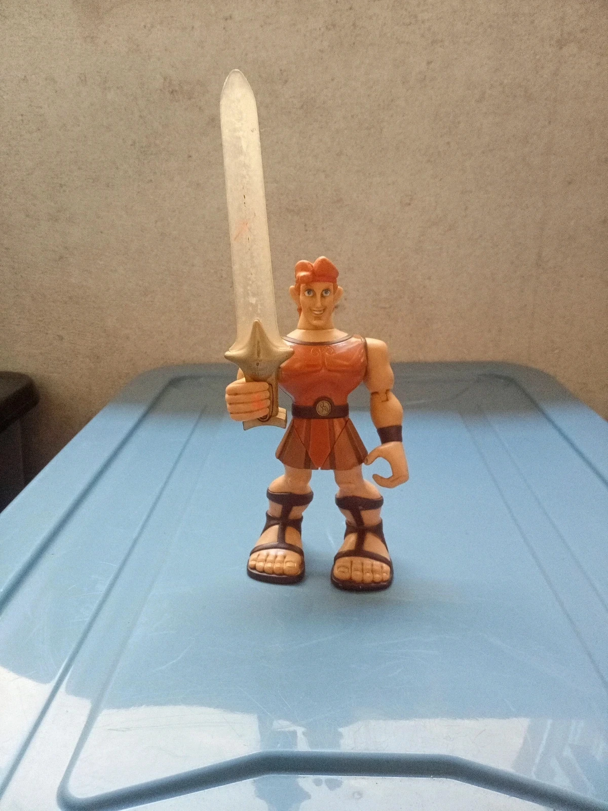 Vintage Disney Hercules 1997 figurine with sword – photo 11